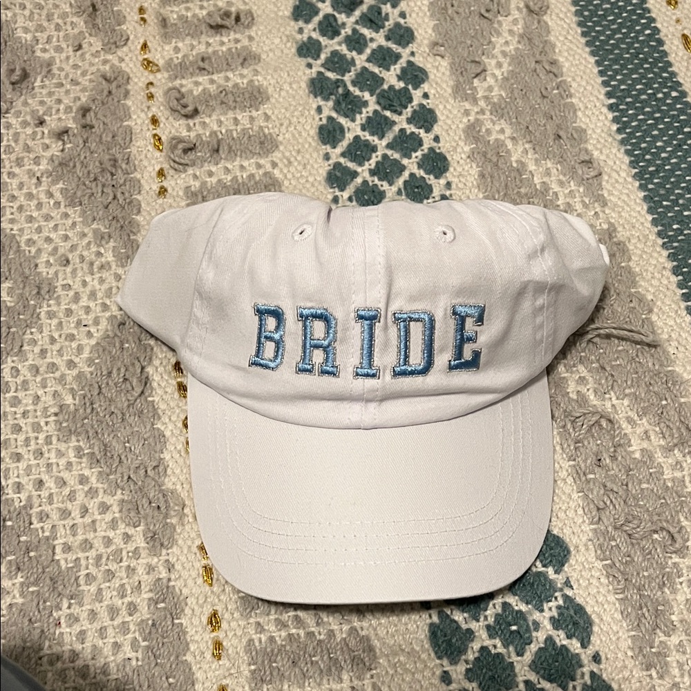 David's Bridal White Bride Hat